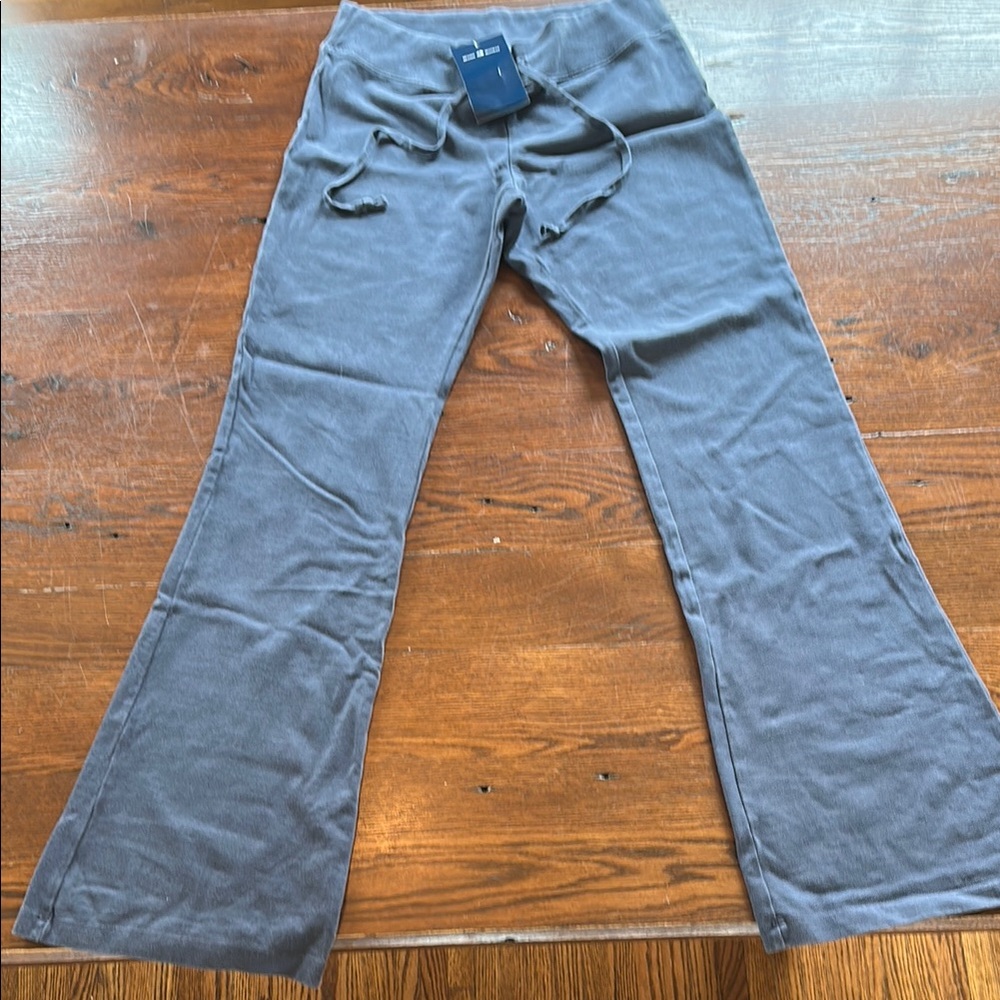 Brandy Melville Gray Flared Pants